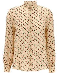 Valentino - Cherryfic Shirt - Lyst