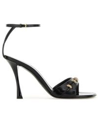 Givenchy - Leather Stitch Sandals - Lyst