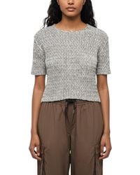 Jil Sander - Knitted Crew Neck T-Shirt - Lyst
