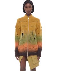 Off-White c/o Virgil Abloh - Ombre Mock Collar Sweater - Lyst