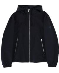 BOSS - Dark Solid Hood Jacket - Lyst