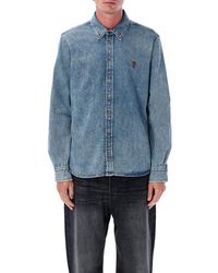 Ami Paris - Denim Shirts - Lyst