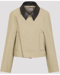 Givenchy - Cropped Cotton And Wool Caban - Lyst