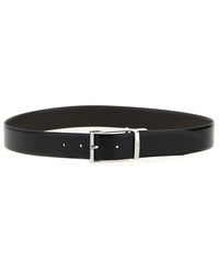 BOSS - Reversible Textured Belt - Lyst