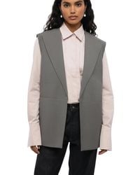 Jil Sander - Solid Notched Lapel Blazer - Lyst