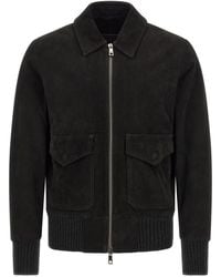 Giorgio Brato - Solid Shirt Collar Jacket - Lyst