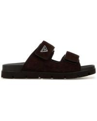 Prada - Slippers - Lyst