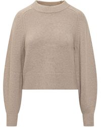 Isabel Marant - Knitted Mock Collar Sweater - Lyst