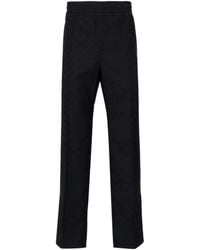 Gucci - Jacquard Drawstring Tapered Trousers - Lyst
