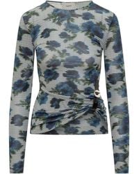 Coperni - Elegant Mini Top With Artistic Print - Lyst