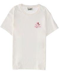 MC2 Saint Barth - Graphic Crew Neck T-Shirt - Lyst