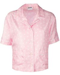Moschino - Regular Printed Shirt - Lyst