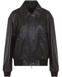Prada - Moro Leather Jacket - Lyst
