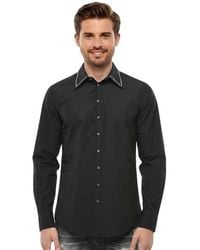 DSquared² - Slim Solid Shirt - Lyst