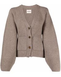 KHAITE - The Scarlet Cashmere Cardigan - Lyst