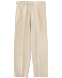 Paul Smith - Relaxed Flat Front Pants - Lyst