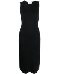 P.A.R.O.S.H. - Knitted Midi Dress - Lyst