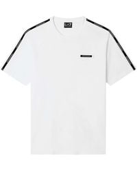 EA7 - Logo Crew Neck T-Shirt - Lyst