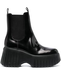 Hogan - H-Stripe Chelsea Boot - Lyst