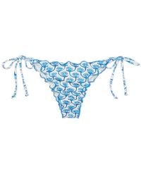 MC2 Saint Barth - Printed Bikini Bottom Swimwear - Lyst