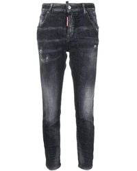 DSquared² - Slim Mid Rise Jeans - Lyst