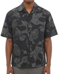 Neil Barrett - Boxy Floral Shirt - Lyst