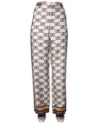 Alberta Ferretti - Slim Flat Front Pant - Lyst