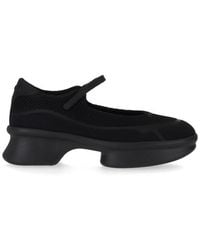 Prada - Round Toe Ballet Flats - Lyst