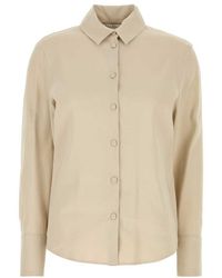 Max Mara - Regular Solid Shirt - Lyst