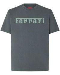 Ferrari - Crew Neck T-Shirt - Lyst