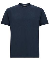 Tom Ford - Solid Crew Neck T-Shirt - Lyst
