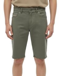 DIESEL - Slim Solid Shorts - Lyst