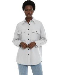 Destin - Off Relaxed Solid Shirt - Lyst