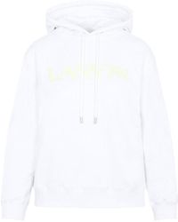 Lanvin - Cotton Classic Fit Hoodie - Lyst