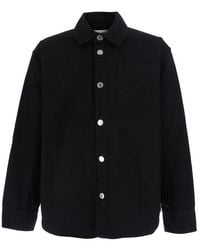 Ami Paris - Regular Logo Overshirt - Lyst
