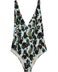 Feel me fab - Printed One-Piece Luxury Swimsuit - Lyst