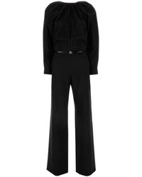 Gucci - Keyhole-Neck Jumpsuit - Lyst