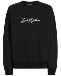 Dolce & Gabbana - Crew Neck Sweatshirt - Lyst