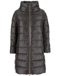 Herno - Quilted Mock Collar Jacket - Lyst