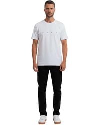HUGO - Logo Crew Neck T-Shirt - Lyst