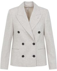 Brunello Cucinelli - Jacket - Lyst