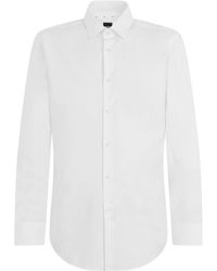 BOSS - Regular Solid Shirt - Lyst