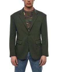 DSquared² - Solid Notched Lapel Blazer - Lyst