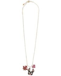 DSquared² - Golden Charms Necklace - Lyst