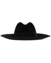 Borsalino - Sophie Solid Fedora Hat - Lyst