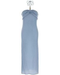 Magda Butrym - Light Stretch Lyocell Blend Dress - Lyst