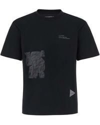 and wander - Crew Neck T-Shirt - Lyst