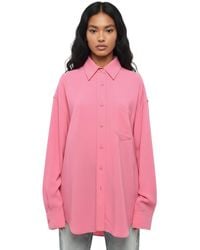 Stella McCartney - Oversized Solid Shirt - Lyst