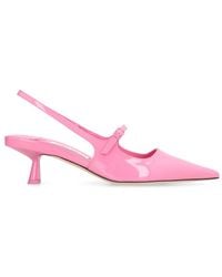 Jimmy Choo - Solid Pointed Toe Pumps - Lyst