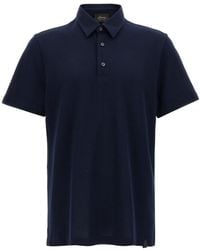 Brioni - Cotton Polo Shirt - Lyst